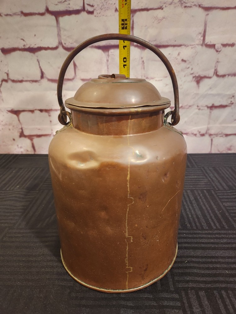 Antique Old Kitchenware Milk Pot/Sugar Storage Container