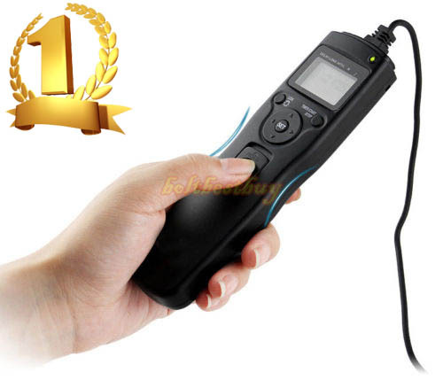 Multi Interval Digital Timer LCD Remote Shutter Release For Nikon D90 D5000 DSLR