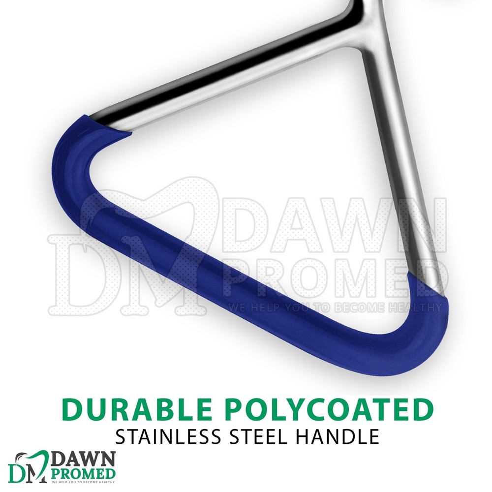 2 Pcs Calf Puller Chain Hook Handle Cow Birth Calving PVC Grip Vet Instruments