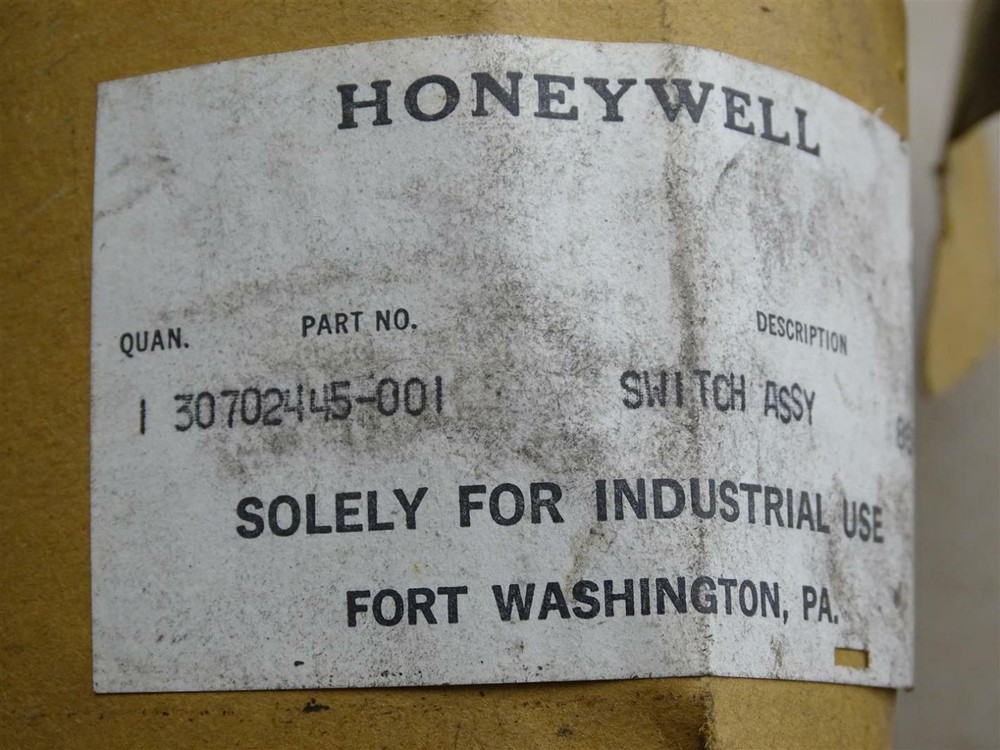 HoneyWell Switch Assembly , 30702445-001