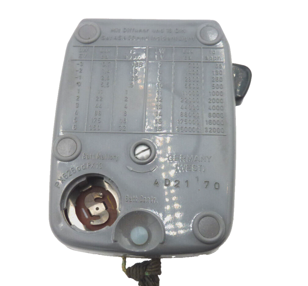 Vintage Gossen Super Pilot CDS Light Meter Untested