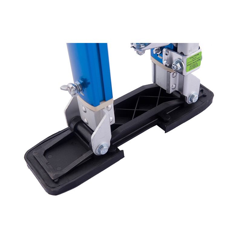 100% Aluminum Drywall Stilts 18-30" Black