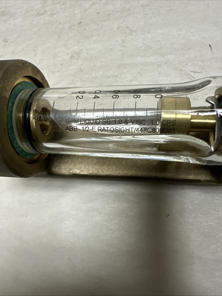 ABB,10A2235,1/2" Variable Area Flow Meter