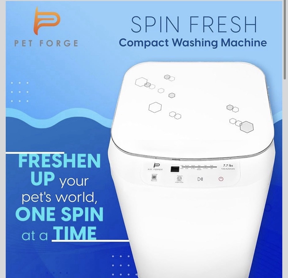 Compact Washing Machine – Fully Automatic Mini Washer Small Loads & Pet Items