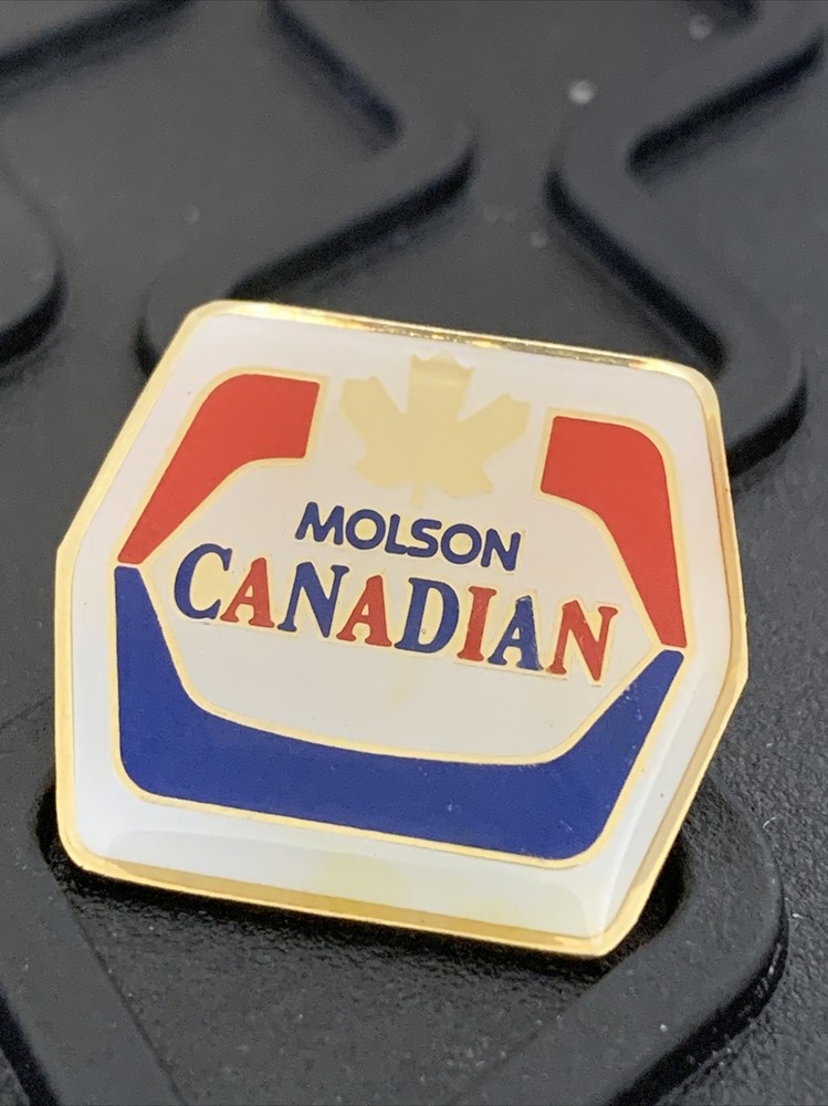 Molson Canadian Beer Lapel Pin Button  Hat 1”