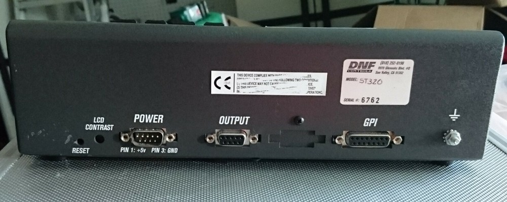 DNF Controls ST320 SHOTBOX Broadcasting Controller Panel