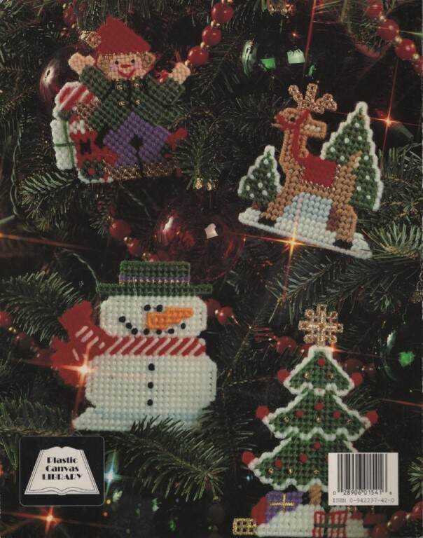 OOP!!! DECK THE HALLS IN PLASTIC CANVAS BOOK 3 OVER 75 PROJECTS