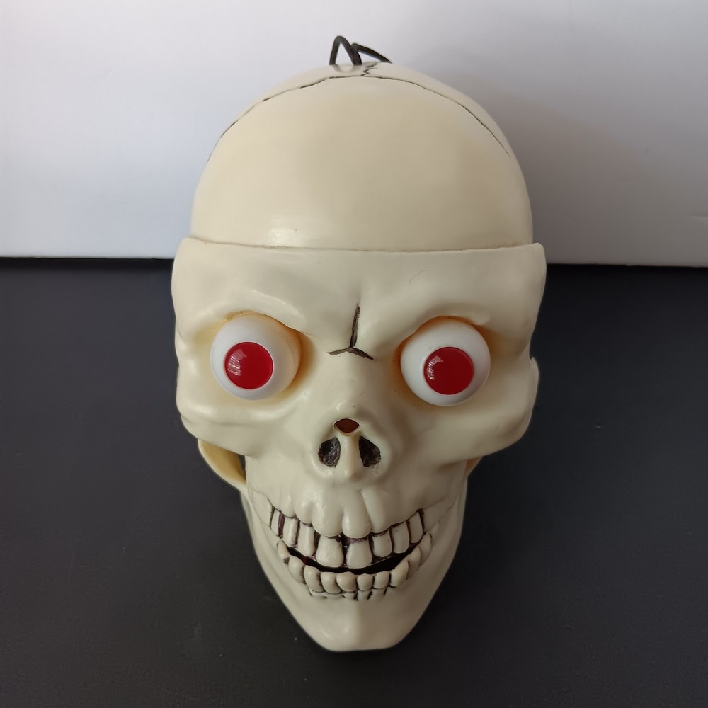 Lighted-Talking Plastic Skull