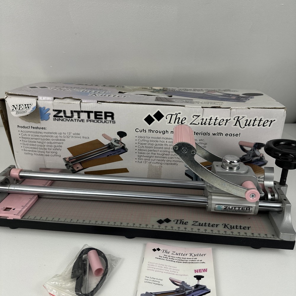 Zutter Kutter Heavy Duty Craft Cutter 7607 - Cuts Chipboard Cardboard