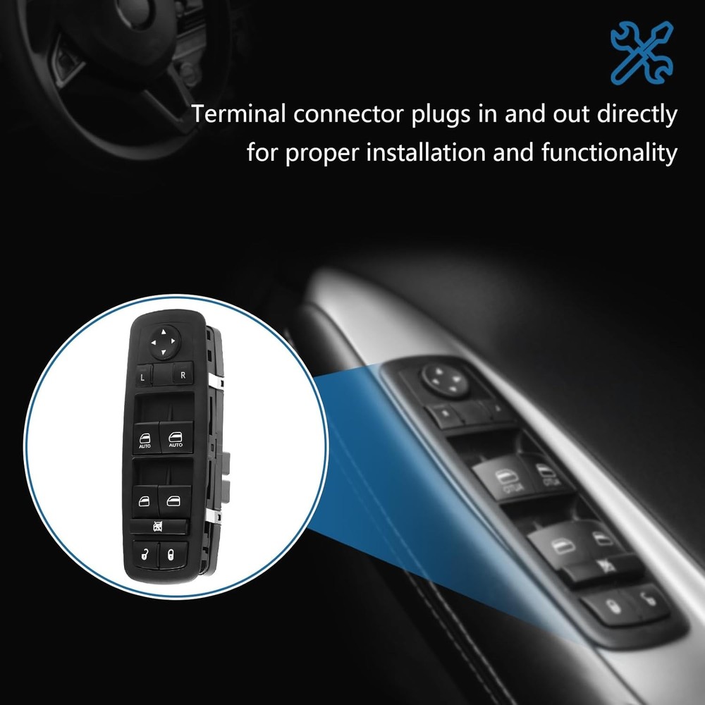 Master Power Window Control Switch Front Driver Side Compatible with2015-2017...