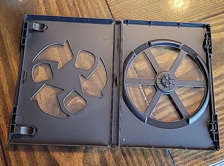 20 Empty Black DVD Cases