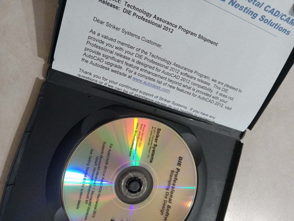 Striker Systems 2012 DIE Professional Software Stamping DIE Design 2012.0.0