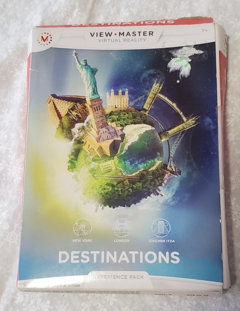 NEW 2015 Mattel VIEW MASTER VIRTUAL REALITY  Destinations Pack