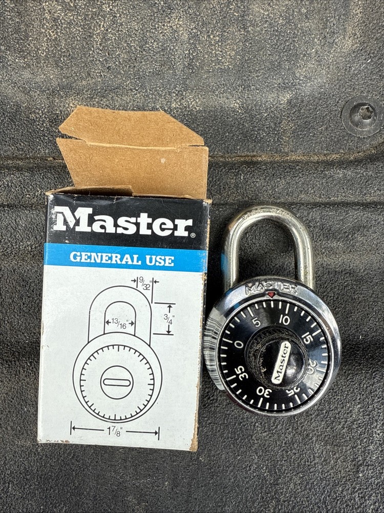 Master Lock Medium Security Combination Padlock