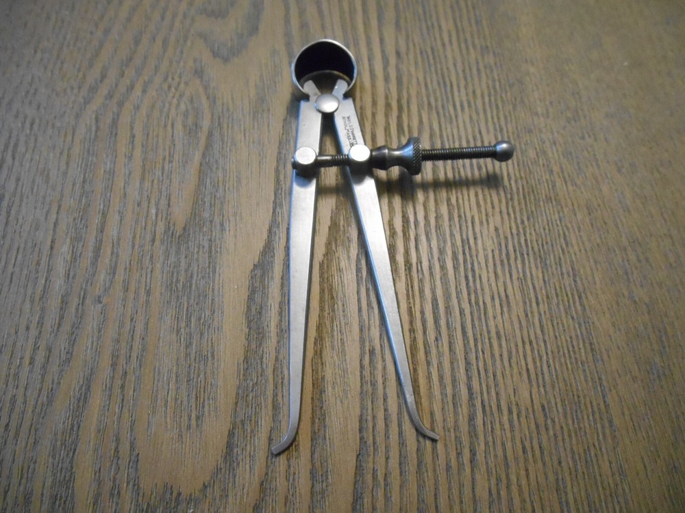 Starrett 4" inside calipers, USA