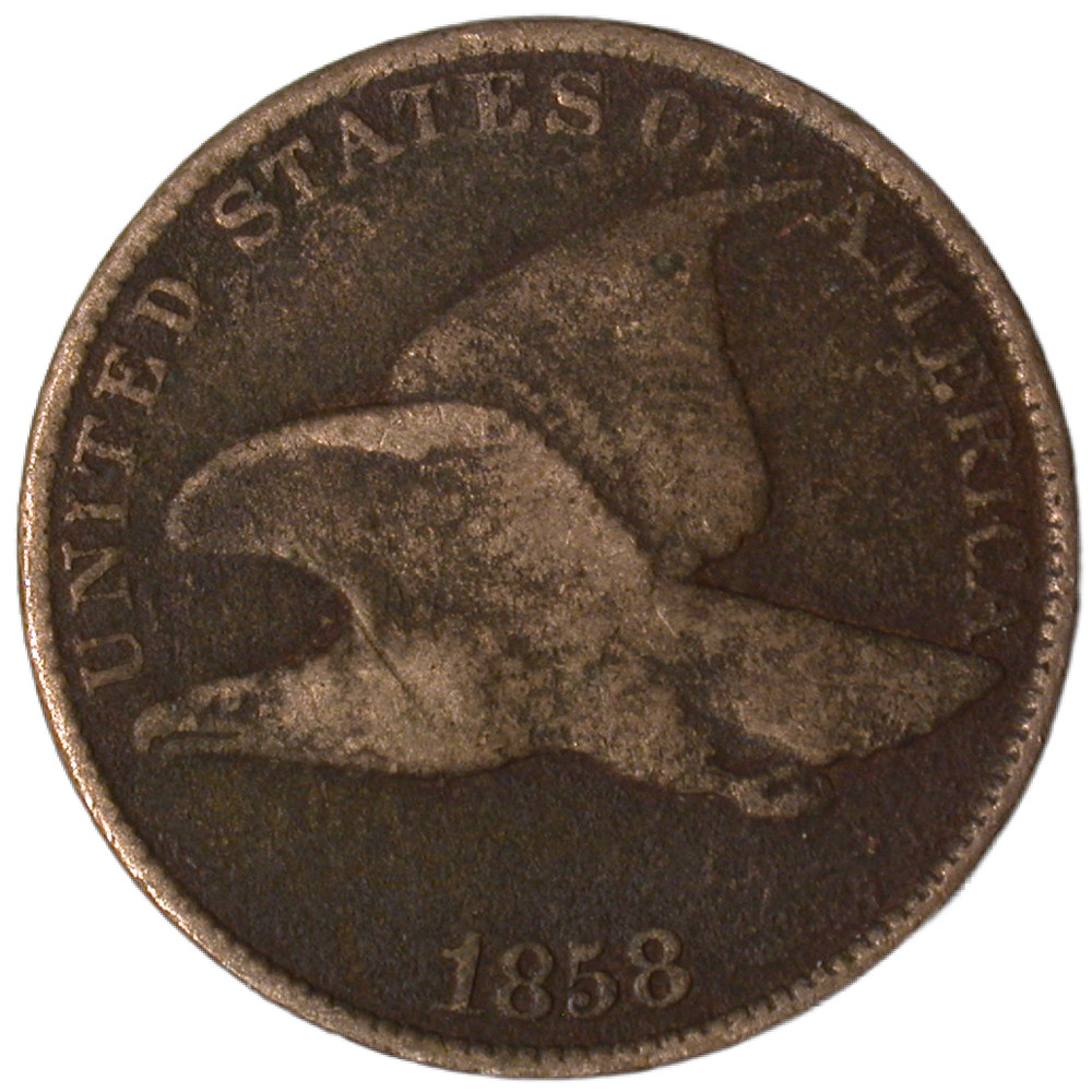 1858 Flying Eagle One Cent #3