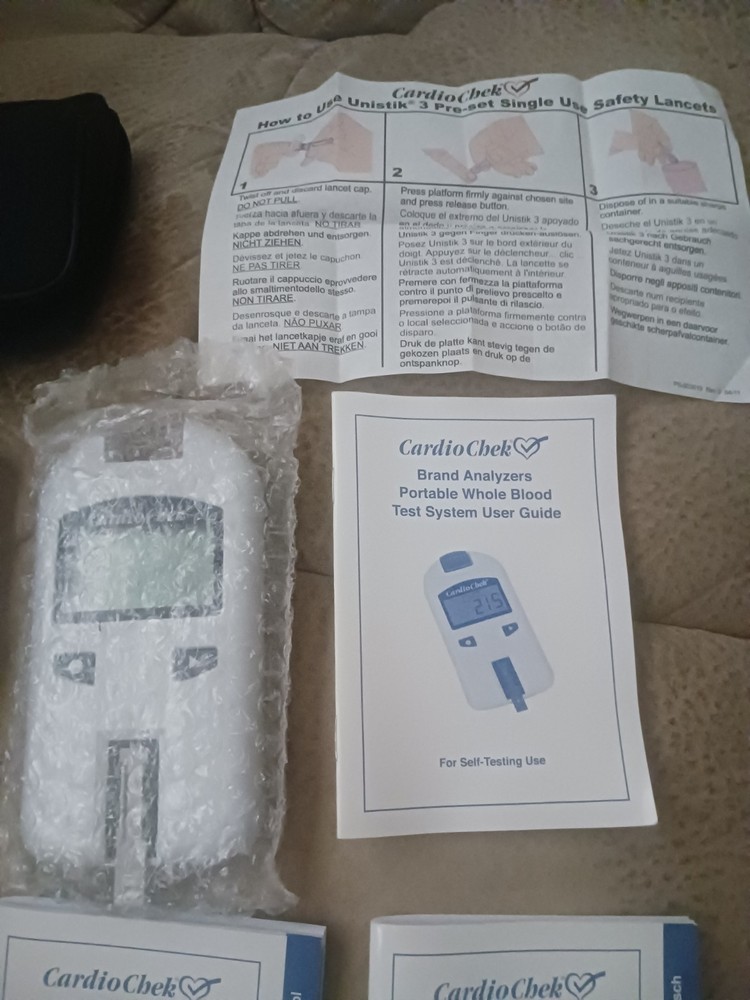 CardioChek Cholesterol Home Test System Analyzer