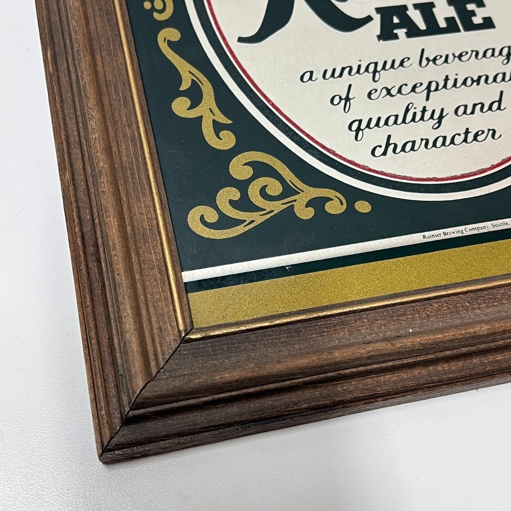 Rainier Beer Ale Mirror - American Mirror Corp