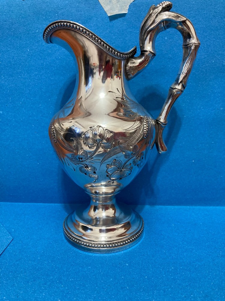 VINTAGE SHEFFIELD SILVER PLATED SILVER PLATED JUG AMPHORA VASE.