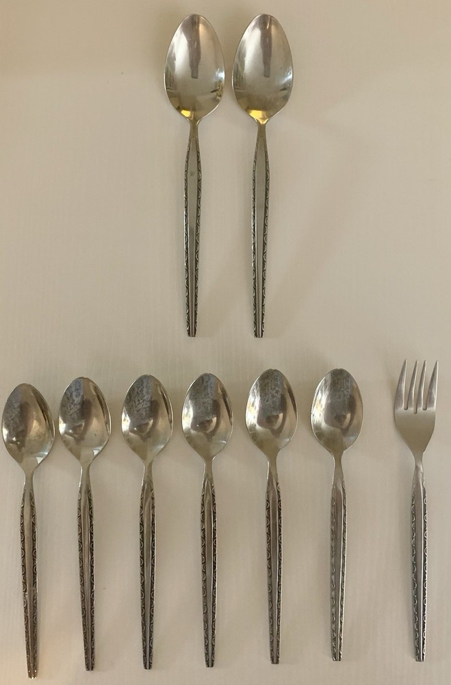 Vintage Stanley Roberts ENSENADA Pattern Assorted 9 Piece Mixed Lot Korea