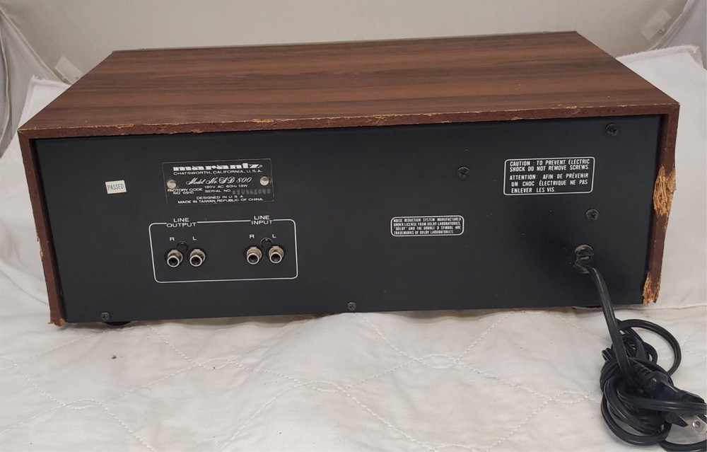 Marantz SD800 Stereo Cassette Deck