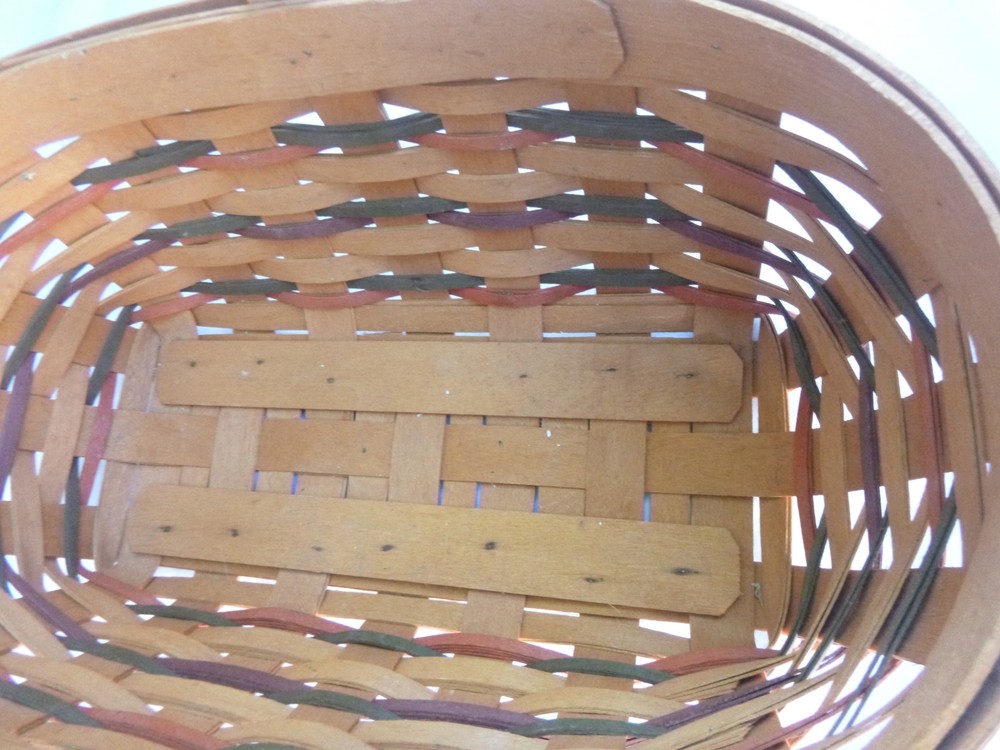 LONGABERGER Woven Easter Collection Basket handle 1997