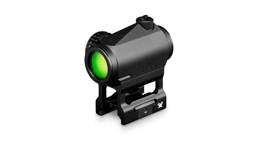 Vortex Optics Crossfire Green Dot 2 MOA with Free Camo Forest Hat Bundle