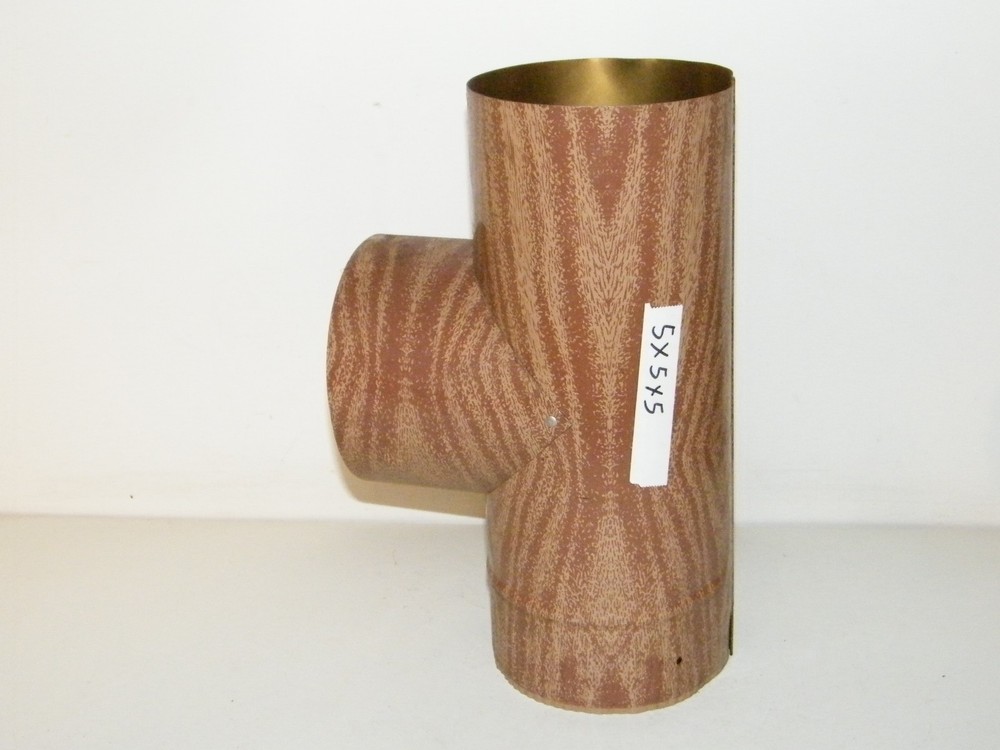 Walnut Stove Pipe Vent Pipe Tees Single Wall
