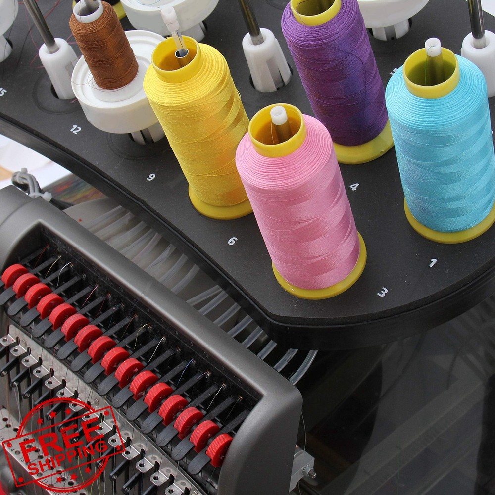 Threadart Polyester Machine Embroidery Thread 5000M Purple Shadow