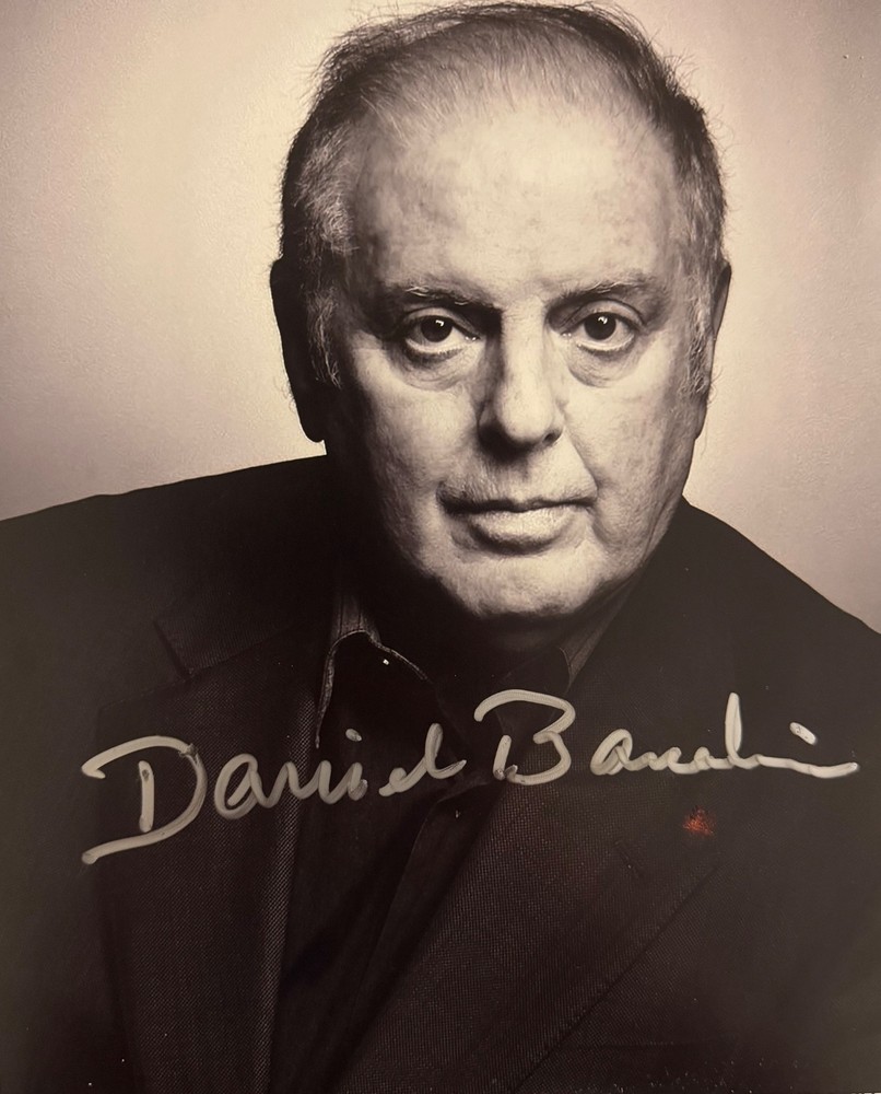 Daniel Barenboim autograph