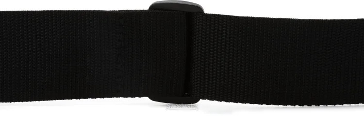 Fender Quick Grip Locking End Guitar Strap - Black Polypro
