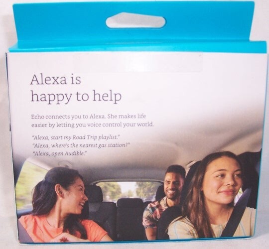 Amazon Echo Auto air vent mount dual USB adapter bluetooth Echo connects Alexa
