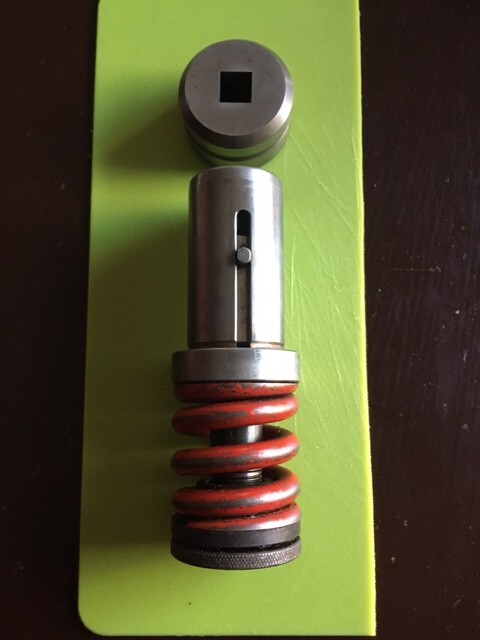1 1/2 strippit punch .500x.500 assembly