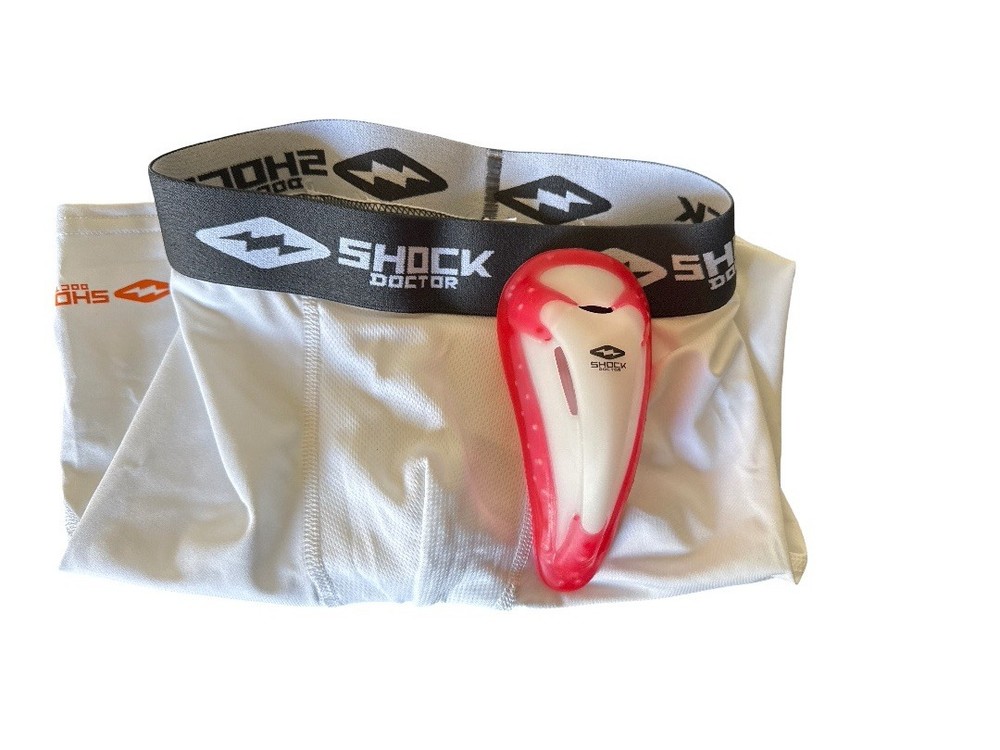 Shock Doctor Mens Core Compression Short w/Bio-Flex Cup - Open Box