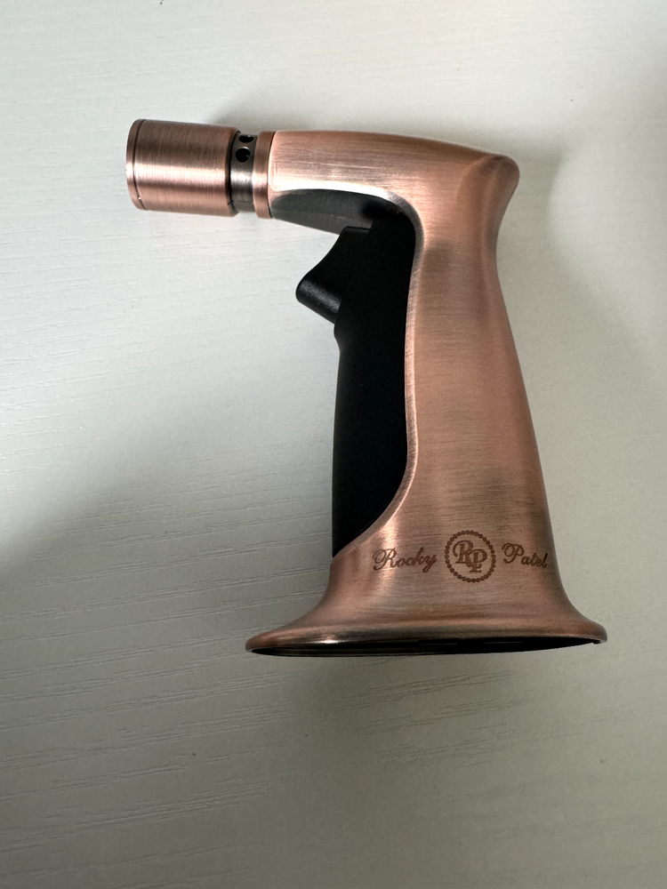 Rocky Patel Quad Torch Cigar Table Lighter - Copper - New