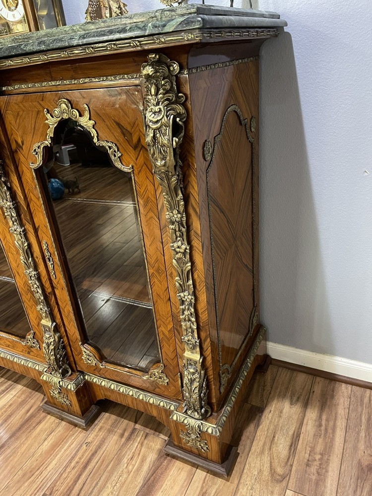 Beautiful, large Victorian style, Credenza, Display Sideboard