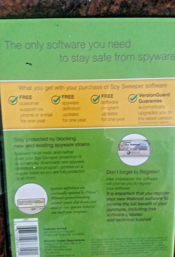 Spy Sweeper Tech Bench , cd