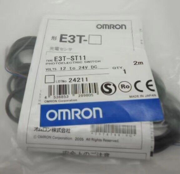 E3T-ST11 1PCS NEW OMRON Photoelectric Switch Sensor E3T-ST11