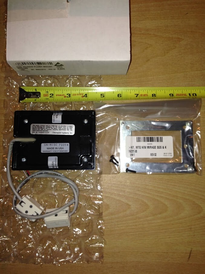 1x Checkpoint Sielox MINI READER FLUSH MOUNT 343389