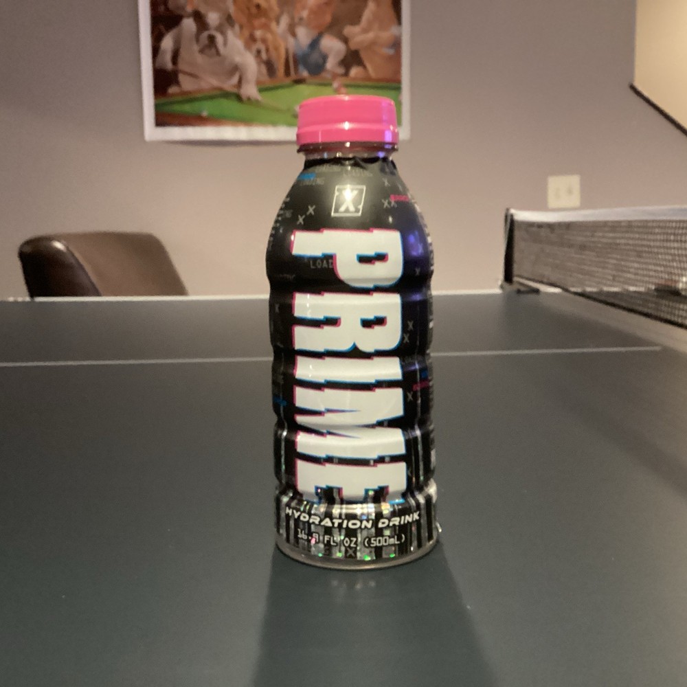 Prime Hydration x Glitch Elixir Sealed Pink Cap Version