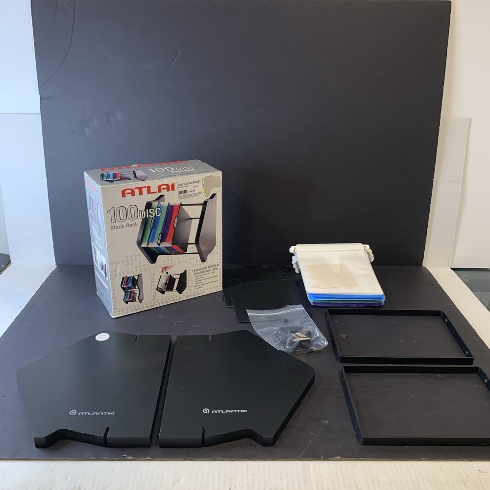 Atlantic 100 Disc Stack Rack - Disc in Sleeve Rack 8.75" X 8.75"