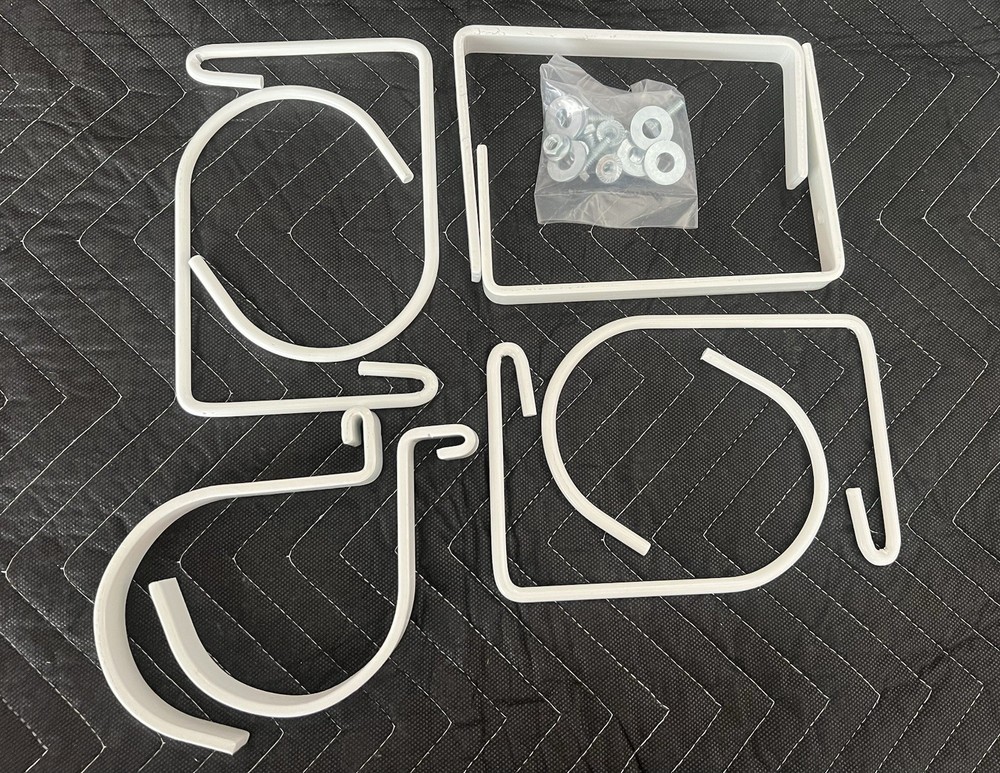 SafeRacks Hook Accessory Pack  2 RAIL 4 Bicycle 2 Auxiliary Hardware New