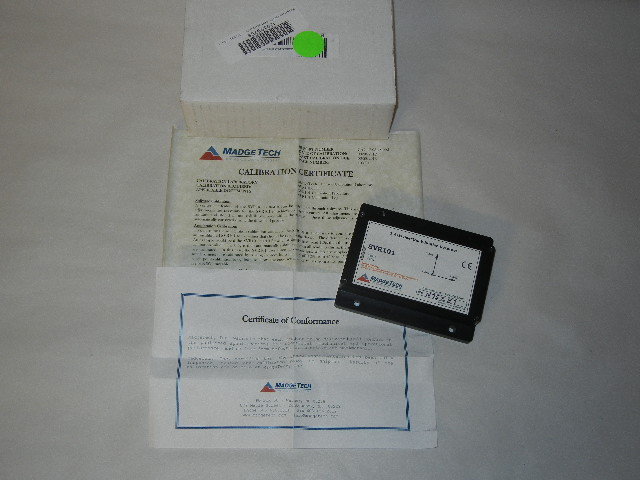 MADGETECH SVR101 Data Logger Spectral Vibration Data Logger