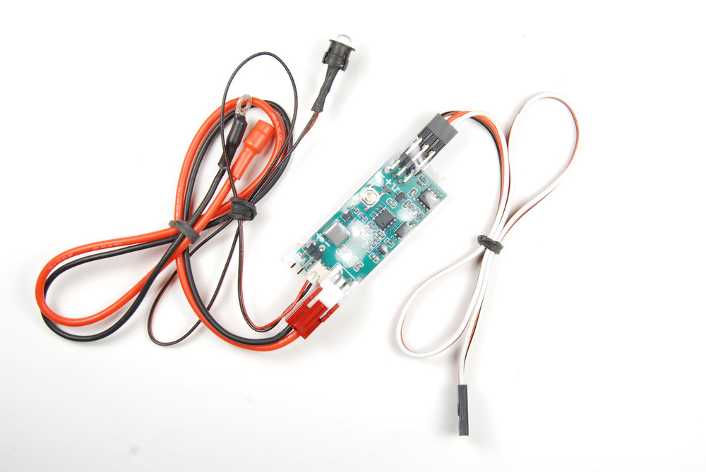 Onboard Glow Plug Driver / Controller - One Button Programming Fits 2.45mm SAITO