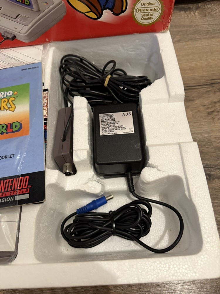Super Nintendo console boxed - Marios 5 game value pack PAL