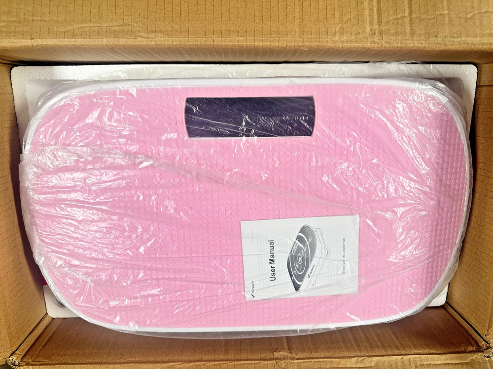 MERACH mini Vibration Plate Exercise Machine, Curved Vibration Plate for