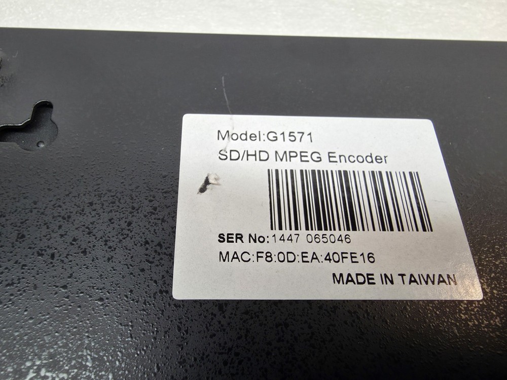 Safari Montage G1571 SD/HD MPEG Encoder Tested