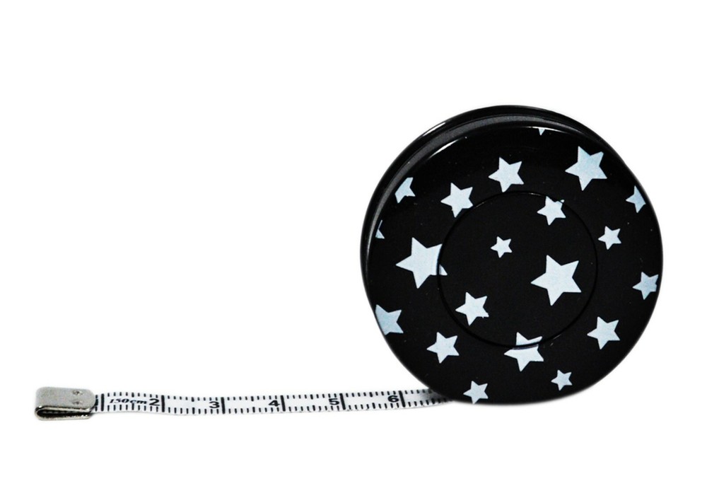 Star Tape Measure Black