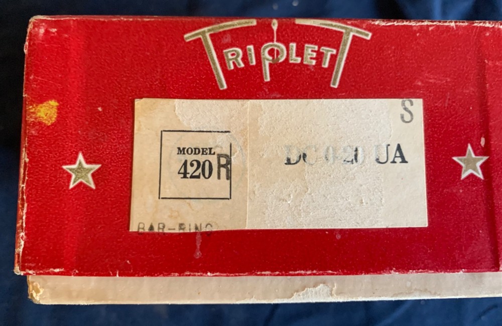 Triplett voltmeter 0 to 3 volts DC panel meter