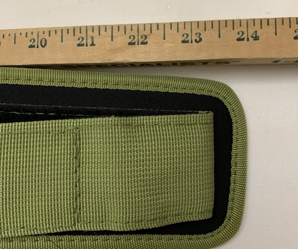 FlyBamboo Hip Thrust Belt for Dumbbells Green